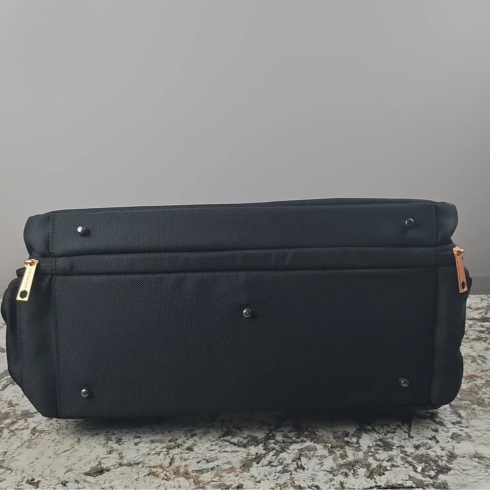 Solgaard Voyager Ballistic Touch of Rose Duffel Bag Black Travel Weekender NEW
